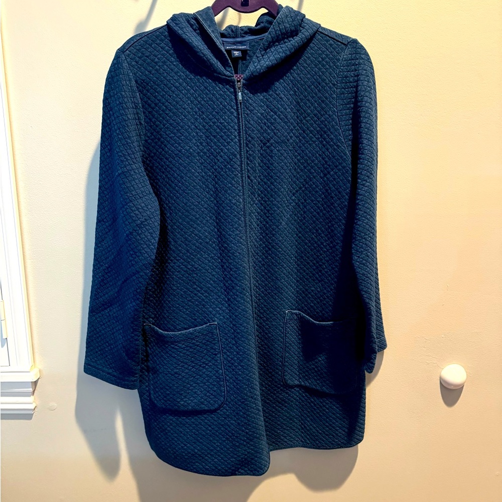 Blue casual jacket